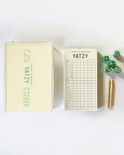 Luxury Yatzy Dice Game Set – Classic Family & Party Game von Journey of Something
