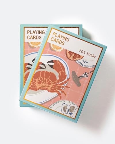 Mediterranean Summer Playing Cards – Artist Designed Deck of Cards von Journey of Something