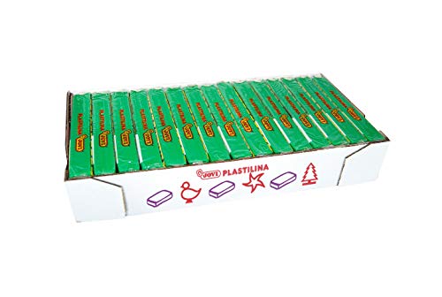 Jovi – Box, 15 Tabletten 150 g Knete, Hellgrün (7110) von Jovi