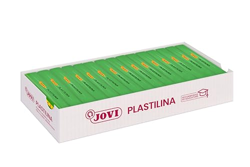 Jovi – Box, 15 Tabletten 150 g Knete, Hellgrün (7110) von Jovi