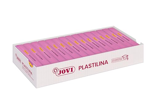 Jovi – Box, 15 Tabletten 150 g Knete, rosa (7107) von Jovi