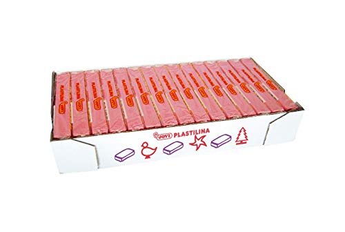 Jovi – Box, 15 Tabletten 150 g Knete, rosa (7107) von Jovi