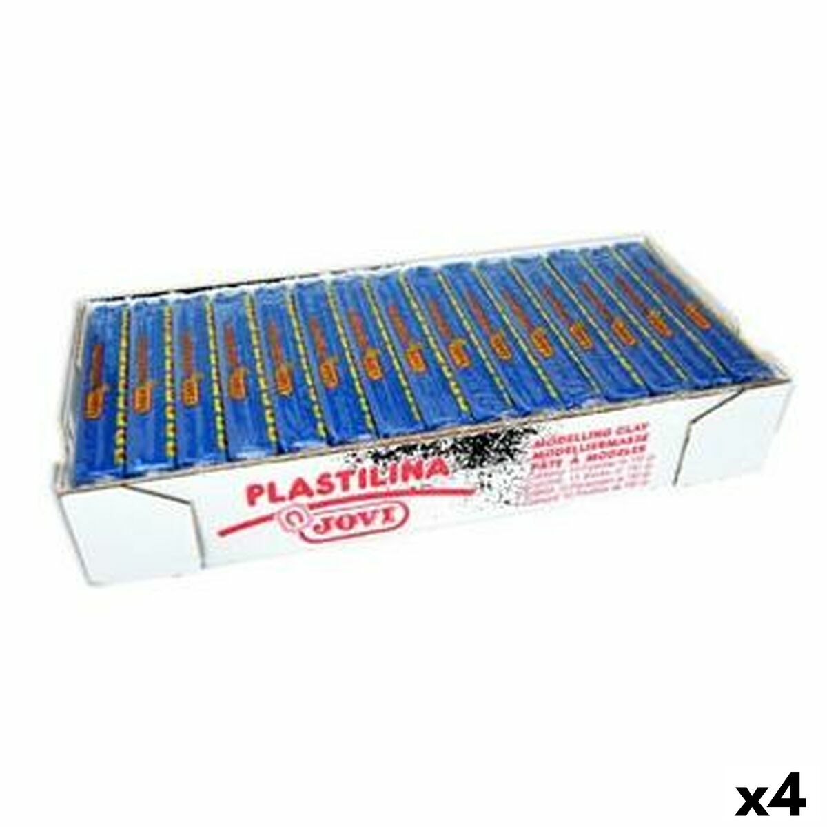 Knete Jovi Dunkelblau 15 Stücke (4 Stück) von Jovi