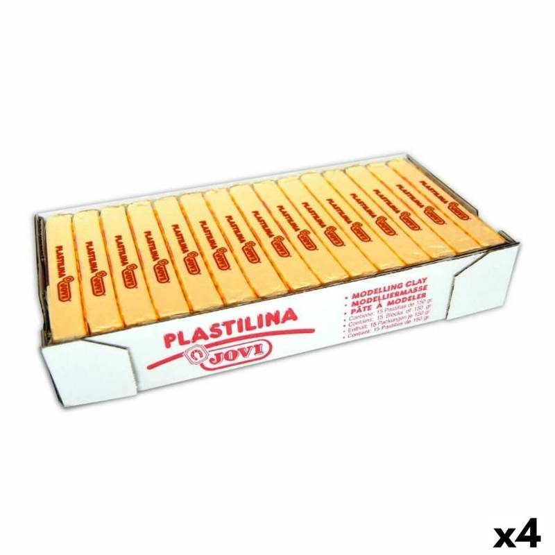 Knete Jovi Gelb 150 g 15 Stücke (4 Stück) von Jovi