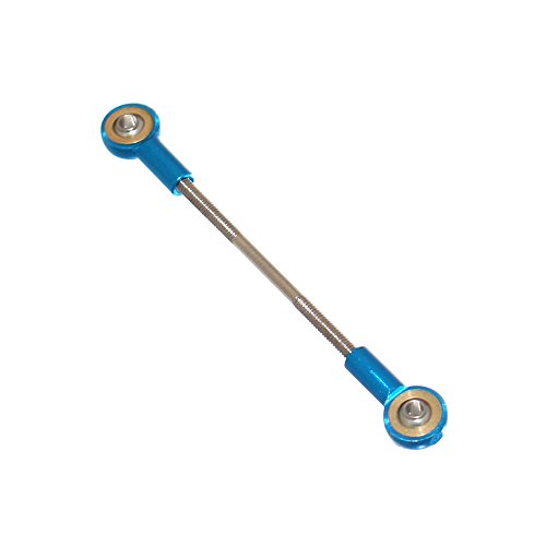 Joy-Button 1 Kugelgelenkstange Spurstange Modellbau Lenkstange Schubstange Zugstange Lenkkopf Alu Kugelkopf Lenkung Schaltung Neu (M2 60mm) von Joy-Button