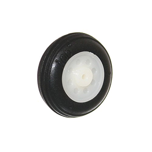 Joy-Button 2 PU Superlight Modellbau Flugzeug Räder 25mm Komplettrad für Fahrwerk Reifen Polyurethan Hobby Modell Luftfahrt Flugmodell Neu von Joy-Button