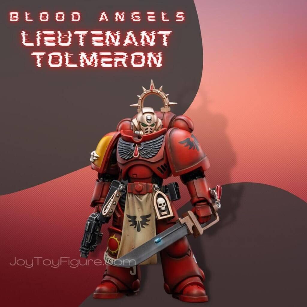 'Blood Angels Primaris Lieutenant Tolmeron' von Joy Toy