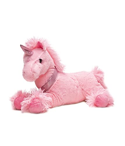 Einhorn 121109 weicher Samtplüsch, 33 x 19 x 24 cm, rosa von Joytoy