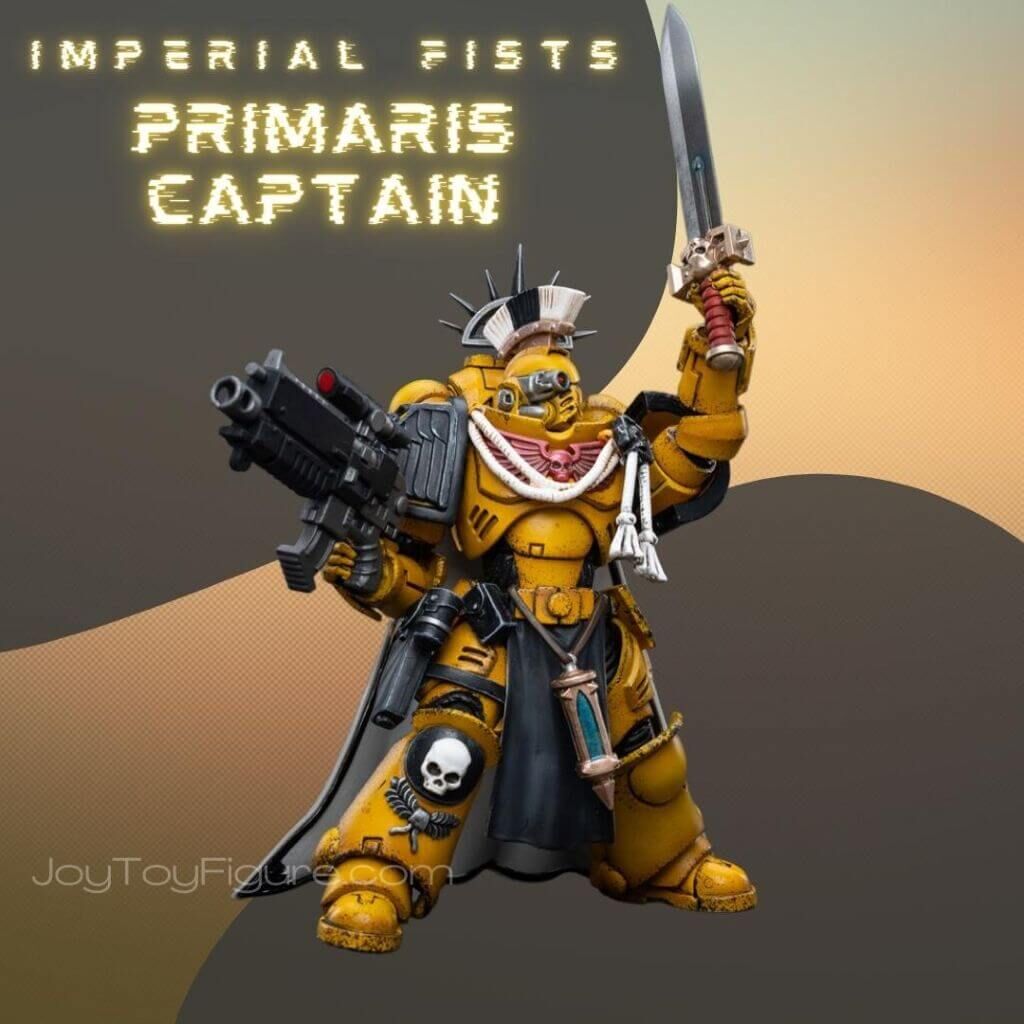'Imperial Fists Primaris Captain Alros Lysigal' von Joy Toy