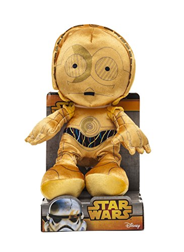 Joy Toy 1400619 - C3-PO Velboa-Samtplüsch 25 cm in Displaybox von Joytoy