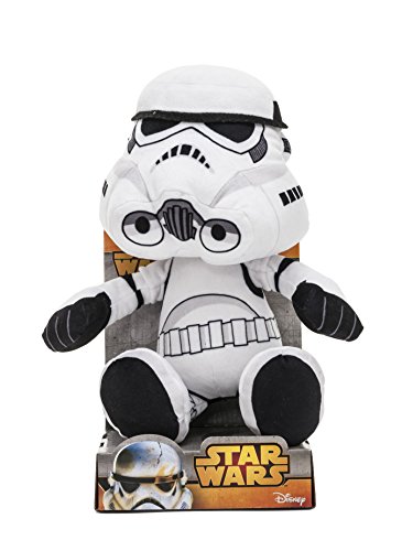 Joy Toy 1400621 - Storm Trooper Velboa-Samtplüsch 25 cm in Displaybox von Joytoy