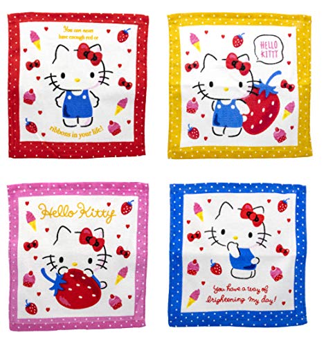 Joy Toy 20611 Hello Kitty magisches Handtuch, Mehrfarbig, 30x30 cm von Joytoy
