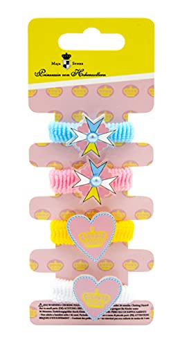Joy Toy 20638 Maja Hohenzollern-Kollektion Prinzessin Herzens Orden 4 Zöpfchenhalter, Mehrfarbig Joy Toy 20638 Maja Hohenzollern-Kollektion Prinzessin Herzens Orden 4 Zöpfchenhalter, Mehrfarbig von Joytoy