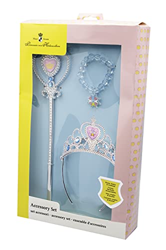 Joy Toy 20642 Maja Hohenzollern-Kollektion Prinzessin Herzens Orden Prinzessinset: Zepter, Krone und Armband, Mehrfarbig von Joytoy