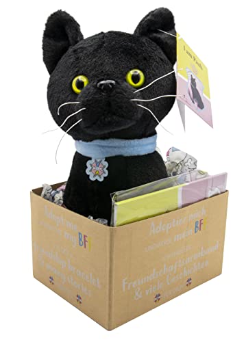 Joy Toy Prinzessin Maja von Hohenzollern Pauli Adopt me Plüsch 18 cm mit Armband für den neuen BFF und illustriertem Vorlesebuch in Geschenkkarton 12x15x25 cm, Multicolor, One Size Joy Toy Prinzessin Maja von Hohenzollern Pauli Adopt me Plüsch 18 cm mit Armband für den neuen BFF und illustriertem Vorlesebuch in Geschenkkarton 12x15x25 cm, Multicolor, One Size von Joytoy