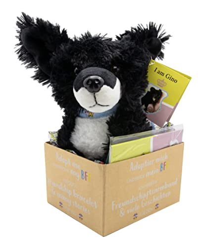Joy Toy 20651 Joytoy Prinzessin Maja von Hohenzollern Gino Adopt me Plüsch 18 cm mit Armband für den neuen BFF und illustriertem Vorlesebuch in Geschenkkarton 12x15x25 cm, Multicolor, One Size Joy Toy 20651 Joytoy Prinzessin Maja von Hohenzollern Gino Adopt me Plüsch 18 cm mit Armband für den neuen BFF und illustriertem Vorlesebuch in Geschenkkarton 12x15x25 cm, Multicolor, One Size von Joytoy