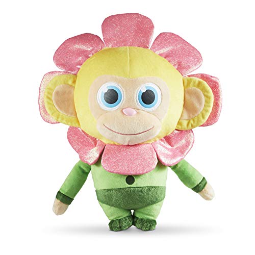 Joy Toy 31069 Scented Wonder Chimp Wonderpark Flower 36 cm Plüsch mit Zuckerwattenduft, mehrfarbig von Joytoy