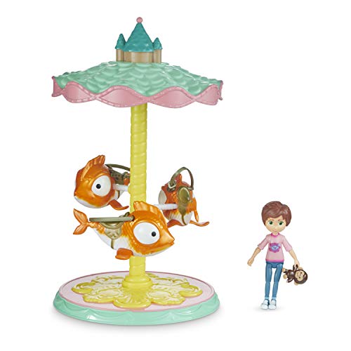 Joy Toy 31084 Flying Fish Carousel Wonderpark fliegende Fische Karusell, mehrfarbig, One size von Joytoy