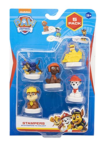 Joy Toy PAW Patrol Stempel mit 3D Figur - 5 Stempel in Blisterverpackung 18x26,5x4 cm von Joytoy