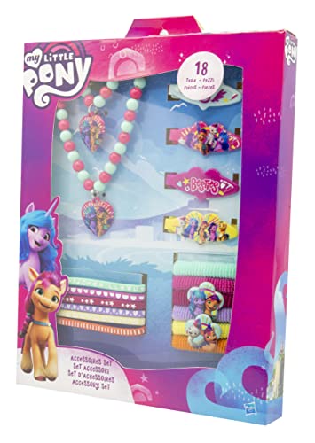 Joy Toy Little Pony The Movie Accessoiresset 18 tlg. in Geschenkpackung 18,5x2,5x23,5 cm 42693 Mehrfarbig von Joytoy