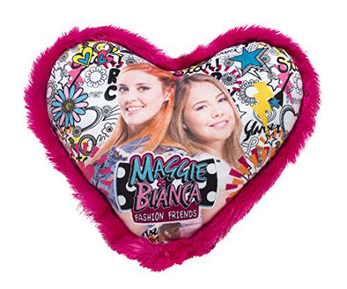 Joy Toy 66942 Maggie & Bianca Fashion Friends Figuren & Charactere Herzkissen 33x33 cm, Herz, 33 x 33 cm von Joytoy