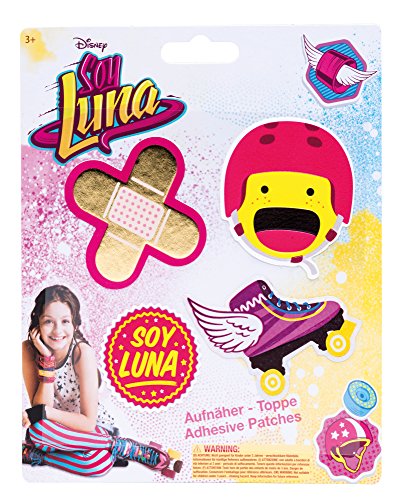 Joy Toy 93764 Disney Soy Luna Klebeflicker 4 Stück, bunt von Joytoy