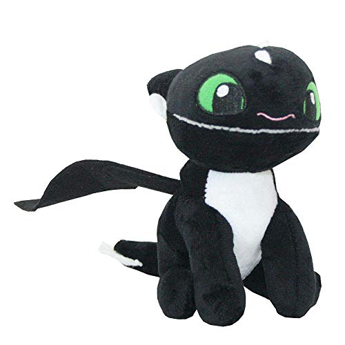 Joy Toy Auswahl Baby Nachtlichter | Softwool 15 cm Plüsch-Figur | DreamWorks Dragons, Plüsch:Baby Nachtschatten 1 von Dragons