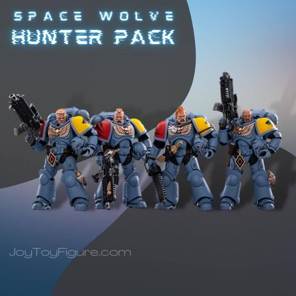 'Space Wolves Battle Hunter Pack' von Joy Toy