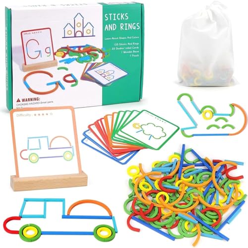 JoyJoyful Holz Montessori Spielzeug ab 3 4 5 6 Jahre Mädchen, Holzspielzeug Kinderspielzeug ab 3-8 Jahre Vorschule Lernspiele, Holzpuzzle Formanpassung Spiel,Puzzle ab 3 Jahre Einschulung Geschenk JoyJoyful Holz Montessori Spielzeug ab 3 4 5 6 Jahre Mädchen, Holzspielzeug Kinderspielzeug ab 3-8 Jahre Vorschule Lernspiele, Holzpuzzle Formanpassung Spiel,Puzzle ab 3 Jahre Einschulung Geschenk von JoyJoyful