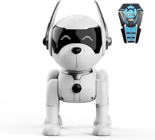 Roboterhund mit Fernbedienung, Tanzen, Singen, Touch-Interaktion, intelligenter Hund mit Programmiermodus, perfekt für Kinder ab 3 Jahren Roboterhund mit Fernbedienung, Tanzen, Singen, Touch-Interaktion, intelligenter Hund mit Programmiermodus, perfekt für Kinder ab 3 Jahren von JoyKip