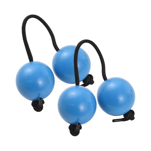 Joyance Percussion Instruments 2 Pcs African Rhythms Aslatua Shakers, Rhythm Sand Ball Musical Percussion Instruments, Hand Shaker Balls for Party Stage Performance, Concert Music Sand Egg von Joyance