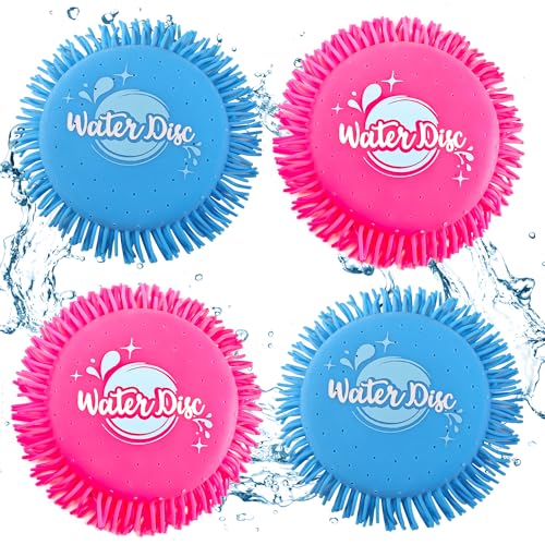 Joycabin 4 Stück Wasser Frisbee, Soft Frisbee, Wasser Wurfscheibe aus Schaumstoff und Silikon, Ø 17 cm Pool Frisbee Spielzeug, Wasserspielzeug für Kinder, Pool, Strand, Meer, Sommer Joycabin 4 Stück Wasser Frisbee, Soft Frisbee, Wasser Wurfscheibe aus Schaumstoff und Silikon, Ø 17 cm Pool Frisbee Spielzeug, Wasserspielzeug für Kinder, Pool, Strand, Meer, Sommer von Joycabin