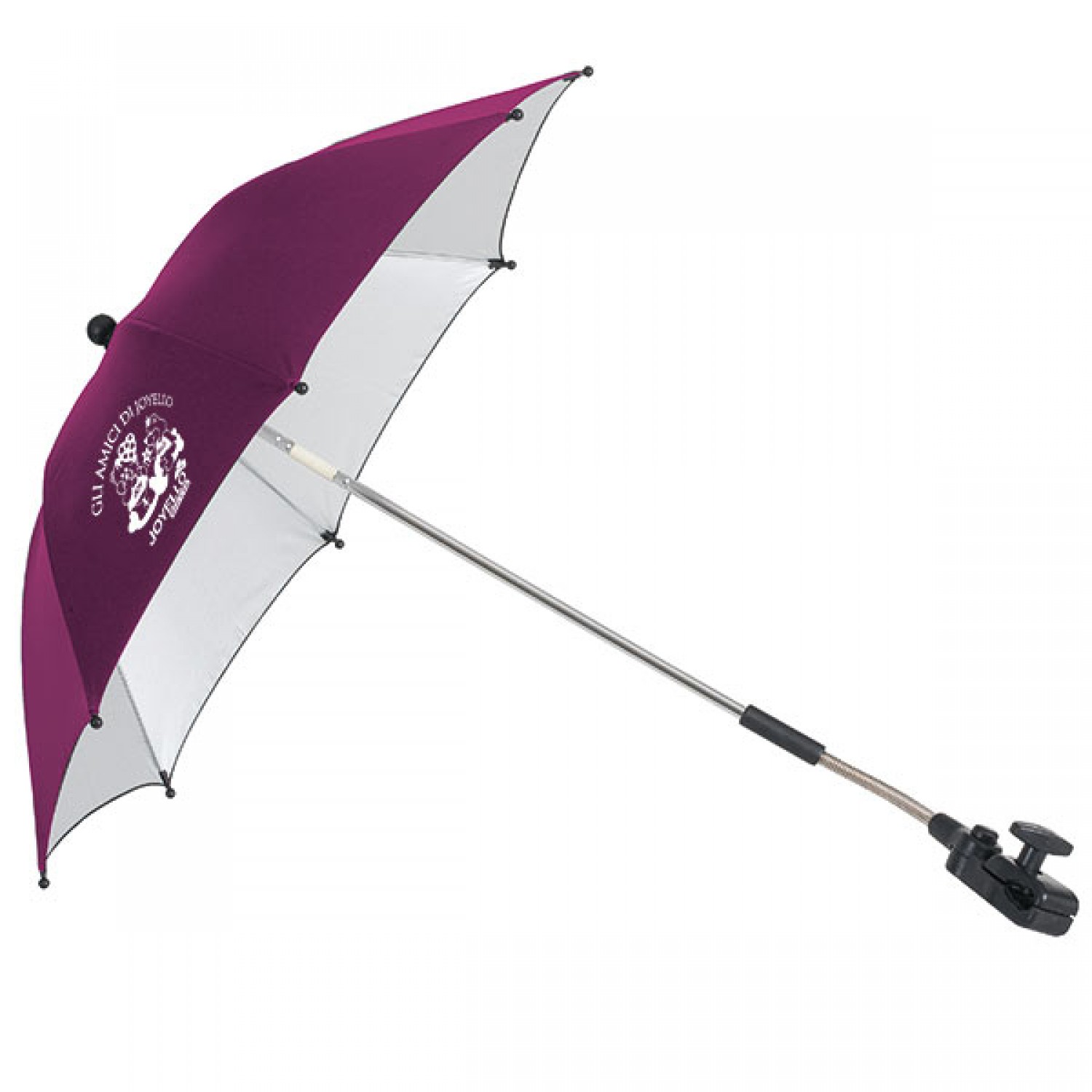 Regenschirm für Joyello Mushroom Magenta Kinderwagen von Joyello