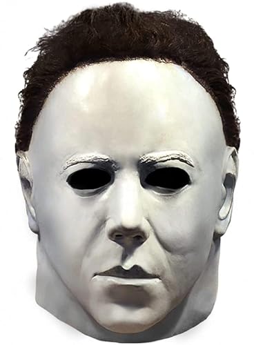 Joyes Michael Myers Maske Kostüm Gruselige Horror Halloween Karneval Maske Herren Cosplay Props von Joyes