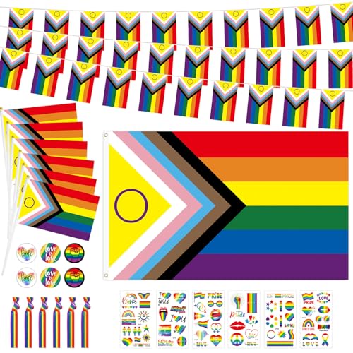 Joyesplay Pride Dekorationen Zubehör Pride Flag Set Joyesplay Pride Dekorationen Zubehör Pride Flag Set von Joyesplay