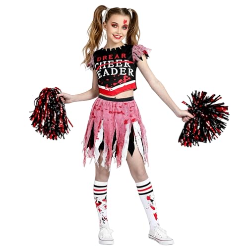 Joyesplay Zombie für Cheerleader, Halloween, Rot, 110 von Joyesplay
