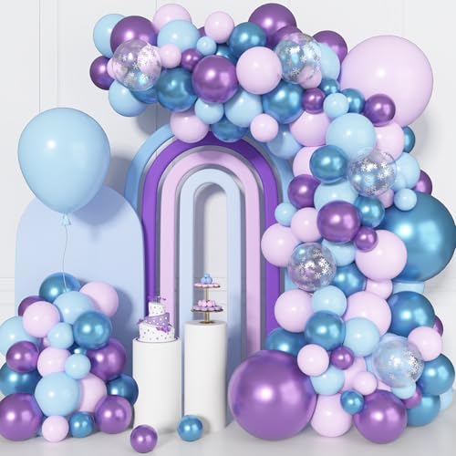 150 Stück Frozen Luftballon Garland Arch Kit Frozen Geburtstagsdeko Mädchen Lila Blau Luftallons Schneeflocke Ballon für Geburtstag Mädchen Party Deko Winter Wonderland Weihnachten 150 Stück Frozen Luftballon Garland Arch Kit Frozen Geburtstagsdeko Mädchen Lila Blau Luftallons Schneeflocke Ballon für Geburtstag Mädchen Party Deko Winter Wonderland Weihnachten von JoyeuVie