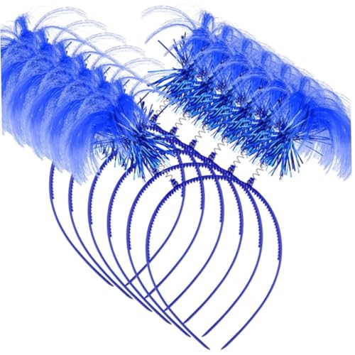 Joygoodta 6 Stück Lamettelselpackponytails Stirnbänder Kostüm -Party -Kopfbekleidung Accessoire Halloween Head Bopper Halloween Kostüm Kopfspeise Accessoire Blau Faux Ponytails Stirnband Joygoodta 6 Stück Lamettelselpackponytails Stirnbänder Kostüm -Party -Kopfbekleidung Accessoire Halloween Head Bopper Halloween Kostüm Kopfspeise Accessoire Blau Faux Ponytails Stirnband von Joygoodta