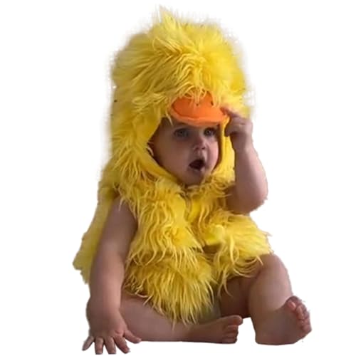 Joygoodta Kleinkindente Entenkostüm Halloween mit Kapuze nie von Joygoodta