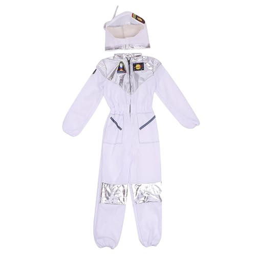 Joygoodta Space Suit Kostüm Kids Polyester Stechy Kids Space Anzug Crew Hals Kleinkind Halloween Jumpsuit für Cosplay Party Geburtstagsgeschenke Blau, s Joygoodta Space Suit Kostüm Kids Polyester Stechy Kids Space Anzug Crew Hals Kleinkind Halloween Jumpsuit für Cosplay Party Geburtstagsgeschenke Blau, s von Joygoodta