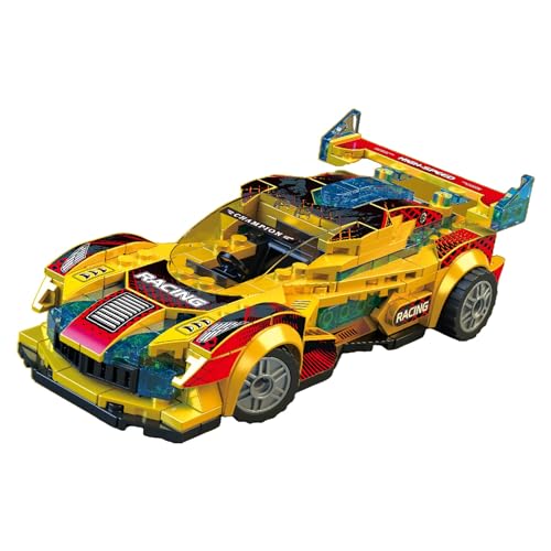 JoyiD Technologie-Auto-Bausteine, Supercar Speed ​​Champion Rennwagen-Bausteine, Modellbausatz, Spielzeug-Geschenke for Erwachsene Kinder for Sammeln von Fahrzeugen (Size : 096G) von JoyiD