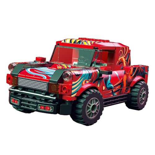 JoyiD Technologie-Auto-Bausteine, Supercar Speed ​​Champion Rennwagen-Bausteine, Modellbausatz, Spielzeug-Geschenke for Erwachsene Kinder for Sammeln von Fahrzeugen (Size : 096M) von JoyiD