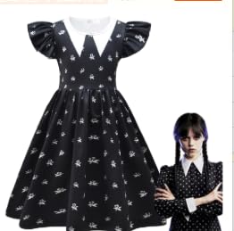 JoyinTcos Weding-Kostüm für Mädchen, Addm Familienkleid, schwarzer Tüll, Cosplay, Outfit, Gothic, Halloween, Karneval, Cosplay, Party JoyinTcos Weding-Kostüm für Mädchen, Addm Familienkleid, schwarzer Tüll, Cosplay, Outfit, Gothic, Halloween, Karneval, Cosplay, Party von JoyinTcos