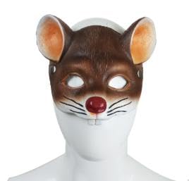 Joyincoser 3PCS Die Mäuse Lustige Masken Für Erwachsene Dumm Tier Kostüme Für Halloween, Cosplay, Themenveranstaltungen, Karneval Und Lustige Verkleidungen von Joyincoser