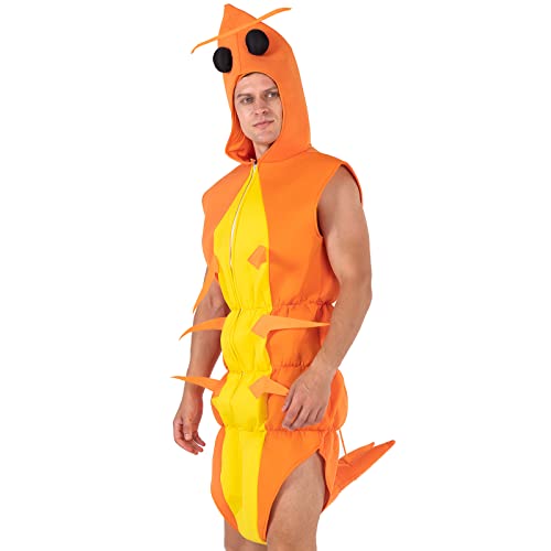 Joyincoser Shrimp Kostüm Lustiges Fisch Garnele Kostüm Erwachsene Unterwasserwelt Essen Kostüm Outfit Halloween Party Cosplay Verkleiden Sich Für Den Karneval Joyincoser Shrimp Kostüm Lustiges Fisch Garnele Kostüm Erwachsene Unterwasserwelt Essen Kostüm Outfit Halloween Party Cosplay Verkleiden Sich Für Den Karneval von Joyincoser