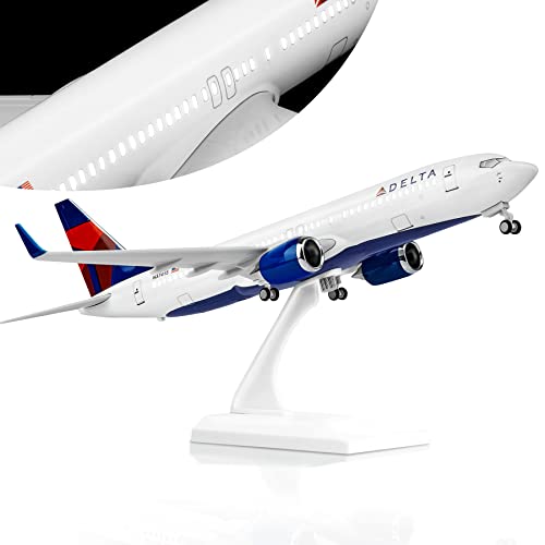 Joylluoan 1:130 Modell Delta Flugzeug Legierung Druckguss Flugzeuge Modellflugzeug mit LED-Licht Joylluoan 1:130 Modell Delta Flugzeug Legierung Druckguss Flugzeuge Modellflugzeug mit LED-Licht von Joylludan
