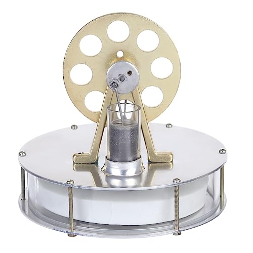 Joymate Stirling Engine Model, Niedertemperatur-Stirlingmotor-Modell mit V-förmiger Halterung, Pädagogisches Spielzeug Kinder und Technikbegeisterte von Joymate