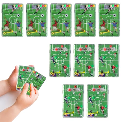 Joynine 10 Stück Fußball-Flipperspiel, Kinder-Flipper, Kinder-Fußball-Geburtstags-Gadget, Mini-Fußball-Flipper-Gadget, Fußball-Flipper, Kinder Joynine 10 Stück Fußball-Flipperspiel, Kinder-Flipper, Kinder-Fußball-Geburtstags-Gadget, Mini-Fußball-Flipper-Gadget, Fußball-Flipper, Kinder von Joynine