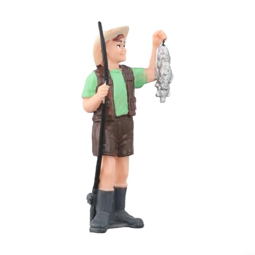 JoyousMall Shepherd People Models for Farm Train Displays Realistic Simulation Figures (ZQ374) von JoyousMall