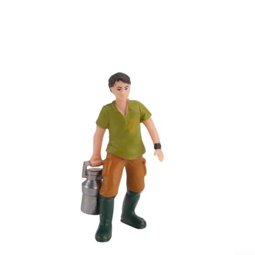 JoyousMall Shepherd People Models for Farm Train Displays Realistic Simulation Figures (ZQ710) von JoyousMall